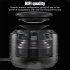 Portable Wireless Speaker 360  Surround Stereo Sound With Lanyard Powerful Bass Subwoofer For Home Parties Activities black