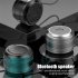 Portable Wireless Speaker 360  Surround Stereo Sound With Lanyard Powerful Bass Subwoofer For Home Parties Activities black