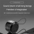 Portable Wireless Speaker 360  Surround Stereo Sound With Lanyard Powerful Bass Subwoofer For Home Parties Activities black