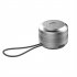 Portable Wireless Speaker 360  Surround Stereo Sound With Lanyard Powerful Bass Subwoofer For Home Parties Activities black