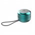 Portable Wireless Speaker 360  Surround Stereo Sound With Lanyard Powerful Bass Subwoofer For Home Parties Activities black