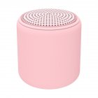 Portable Wireless Speaker 400mAh Battery Stereo Loudspeaker TWS Pairing Speakers For Home/Outdoor/Travel pink