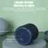 Portable Wireless Speaker 400mAh Battery Stereo Loudspeaker TWS Pairing Speakers For Home Outdoor Travel black