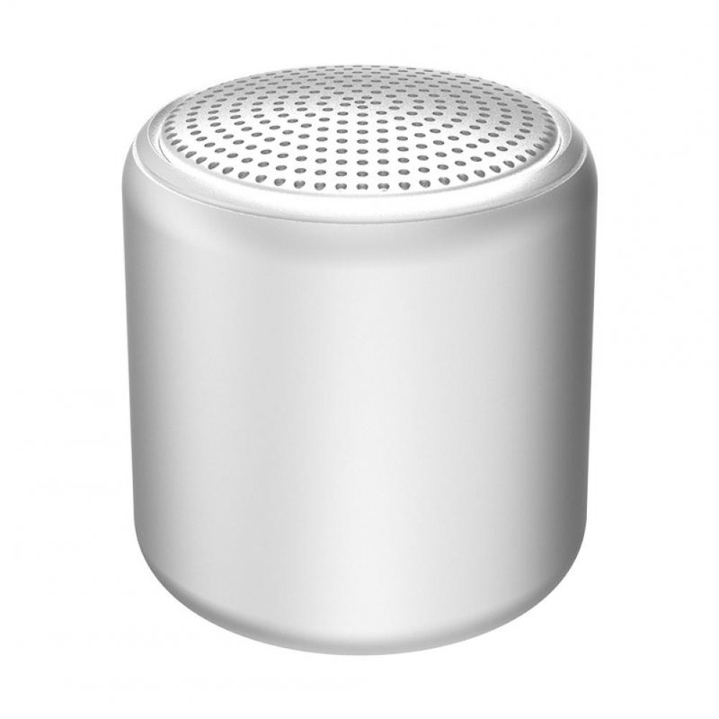 Portable Wireless Speaker 400mAh Battery Stereo Loudspeaker TWS Pairing Speakers For Home/Outdoor/Travel White