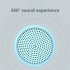 Portable Wireless Speaker 400mAh Battery Stereo Loudspeaker TWS Pairing Speakers For Home Outdoor Travel black