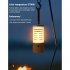 Portable Wooden Night Light Led Stepless Dimming Usb Rechargeable Atmosphere Lamp for Outdoor Camping Hiking
