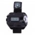 Portable Wrist Light Flashlight Torch Adjustable Wrist Strap With Led Watch For Camping Mountaineering Night Riding black
