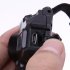 Portable Wrist Light Flashlight Torch Adjustable Wrist Strap With Led Watch For Camping Mountaineering Night Riding black