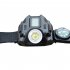 Portable Wrist Light Flashlight Torch Adjustable Wrist Strap With Led Watch For Camping Mountaineering Night Riding black