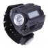 Portable Wrist Light Flashlight Torch Adjustable Wrist Strap With Led Watch For Camping Mountaineering Night Riding black