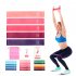 Portable Yoga Training Fitness Band Wear resistant Elastic Resistance Bands Exercise Workout Equipment Red Gradient