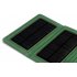Portable  folding Monocrystalline 5W solar powered power bank with an 8000mAh Lithium polymer battery and in a durable carry case with lanyard
