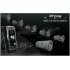 Portable iPhone   iPod Car Charger and Holder with on board speakers  charge your iPhone battery on the go  with this fashionably designed iPhone holder with ge