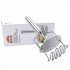 Potato Masher  Mud Press With Rubber Handle  Double Layer Pressing Design Multifunctional Kitchen Crusher For Potatoes  Beans  Pumpkins  Vegetables Mud Press