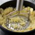 Potato Masher  Mud Press With Rubber Handle  Double Layer Pressing Design Multifunctional Kitchen Crusher For Potatoes  Beans  Pumpkins  Vegetables Mud Press