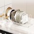 Pots And Pans Organizer Pull Out Pot And Pan Organizer With 13 Adjustable Partitions Anti Slip Silicone Pad Scalable Storage Rack For Storage Room Cabinets Retr
