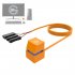 Power Switch PC Power Supply Control Adapter With 2M 4M Extended Cable On Off Power Desktop Computer Case Switch Orange   lanterns