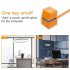 Power Switch PC Power Supply Control Adapter With 2M 4M Extended Cable On Off Power Desktop Computer Case Switch Orange   lanterns