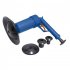 Power Toilet Plunger Set Air Drain Blaster Bellows Plunger With 4 Sizes Suction Cups Natural Rubber Cleaner Pump Dark blue
