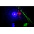 Powerful 350mW Laser show projector with RGB lasers and multi pattern projection which syncs with music