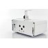 Powerful 350mW Laser show projector with RGB lasers and multi pattern projection which syncs with music