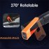 Powerful COB LED Work Light USB Rechargeable Flashlight Magnetic Handheld Worklight Outdoors Car Inspection Light With Hook Portable Flashlight For Camping Hiki
