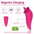 Powerful Clit Sucker Vibrator Tongue Vibrating Nipple Sucking Blowjob Clitoris Stimulator With 8 Modes Sex Toys For Women Masturbator Purple