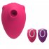 Powerful Clit Sucker Vibrator Tongue Vibrating Nipple Sucking Blowjob Clitoris Stimulator 10 Modes Sex Toys For Women Masturbator rose red