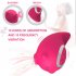 Powerful Clit Sucker Vibrator Tongue Vibrating Nipple Sucking Blowjob Clitoris Stimulator 10 Modes Sex Toys For Women Masturbator rose red