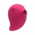 Powerful Clit Sucker Vibrator Tongue Vibrating Nipple Sucking Blowjob Clitoris Stimulator 10 Modes Sex Toys For Women Masturbator rose red