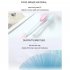 Powerful Electric Toothbrush Ultrasonic Sonic Waterproof Teeth Brush Whitening Teeth Tools Pink