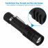 Powerful  Led  Flashlight Usb Rechargeable Zoom Torch T6 Handheld Lamp Flash Light For Camping Hiking Torch  with USB cable 