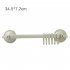 Powerful suction cup hook toilet wall traceless nail free hook kitchen bathroom creative wall hook Light green
