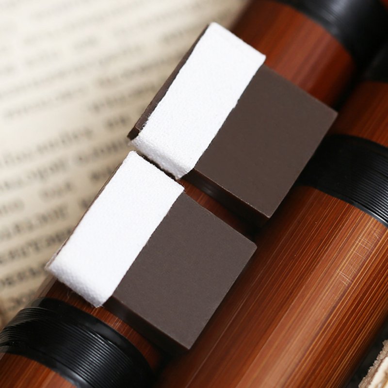 Solid Flute Diaphragm Glue for Traditional Bamboo Metal Flute Chinese Dizi Parts brown