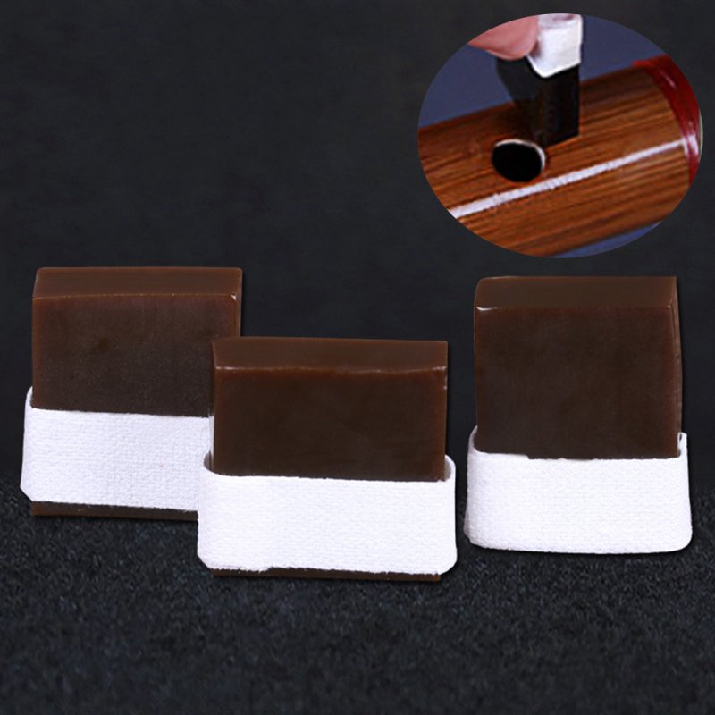 Solid Flute Diaphragm Glue for Traditional Bamboo Metal Flute Chinese Dizi Parts brown
