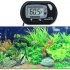 Practical Digital LCD Screen Water Thermometer with Sucking Disk for Aquarium Fish Tank Reptile Cave yellow