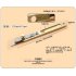 Practical Leather Craft Tool DIY Incision Cutter Copper Trimming Cutting Tool with Blade Gold