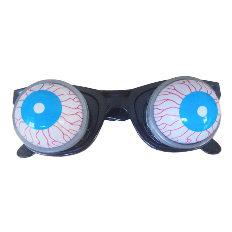 Wholesale Prank Joke Toy Funny Horror Out Eyes Glasses Dropping Eyeball Glasses For Halloween 3291