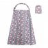 Pregnant Woman Cotton Breastfeeding Cover Shawl Gown for Outdoor  D  100 70CM