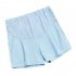 Pregnant Women Summer Shorts Casual Fashion Abdominal Shorts Maternity Light blue L