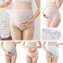 Pregnant Women Underwear High Waist Abdomen Lift Breathable Underwear Cotton Large Size Shorts  gray L
