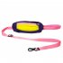 Premium Dog Leash Adjustable Length Handle Bungee Leash With Pouch For Walking Hiking Jogging Biking Running Purple yellow  traction rope  traction ropes  1 3 2