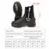 Premium Neoprene Diving Boots 5m Water Shoes Wetsuit Booties With Anti Slip Rubber Sole YKK Zipper For Surf Scuba 1 Pair black 11   45   