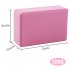 Premium Yoga Blocks Lightweight Non slip Eva Foam Blocks Yoga Accessories Training Exercise Fitness Tools pink