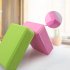 Premium Yoga Blocks Lightweight Non slip Eva Foam Blocks Yoga Accessories Training Exercise Fitness Tools pink