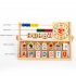 Preschool Math Learning Toy Wooden Frame Abacus With Multi Color Beads Number Alphabet Counting Clock Learning Toys Gift For Toddlers Wooden Abacus