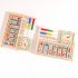 Preschool Math Learning Toy Wooden Frame Abacus With Multi Color Beads Number Alphabet Counting Clock Learning Toys Gift For Toddlers Wooden Abacus