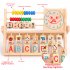 Preschool Math Learning Toy Wooden Frame Abacus With Multi Color Beads Number Alphabet Counting Clock Learning Toys Gift For Toddlers Wooden Abacus