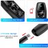 Presentation Clickers for Powerpoint Multi functional Page Turner Wireless Presenter Remote Teaching Pen Black