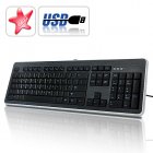 Presenting the LED Neon Blue backlight USB Keyboard that brings every function key to life 